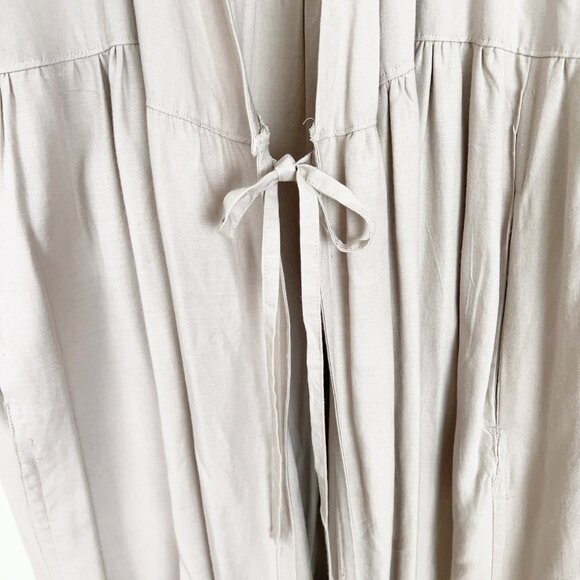 Vintage Handmade Whimsical Puff Sleeve Princess Pleated Fairycore Cottagecore - Picture 5 of 10